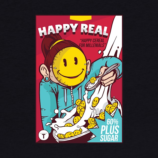 happy cereals for millenials by A&P